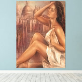 ロマンチックな夢 キャンバスプリント (インサイチュ (ウッドフロア))