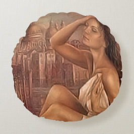 ロマンチックな夢 ラウンドクッション