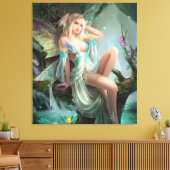 ロマンチックな天使 キャンバスプリント (インサイチュ (リビング))