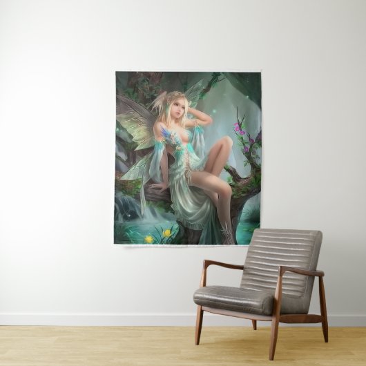 ロマンチックな天使 タペストリー (インサイチュ)