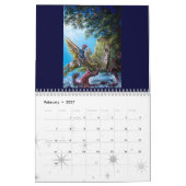 ロマンチックな女性2013 カレンダー (2月 2027)