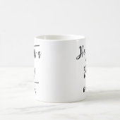 ロマンチックな婚約指輪のマグカップ コーヒーマグカップ (中央)