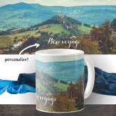 ロマンチックな山景色 コーヒーマグカップ