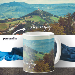 ロマンチックな山景色 コーヒーマグカップ