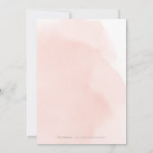 ロマンチックな庭のフローラ書の日付を保存 セーブザデート (裏面)