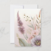 ロマンチックな庭の日付を保存 セーブザデート (裏面)