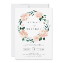 ロマンチックな庭の桃の水色結婚フローラ