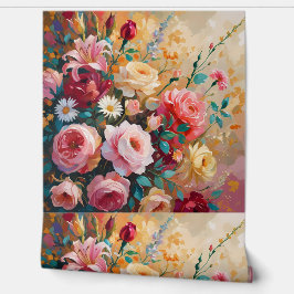 ロマンチックな庭の花 – エレガントフローラ開花 壁紙