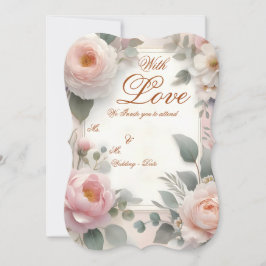 ロマンチックな庭園の結婚式