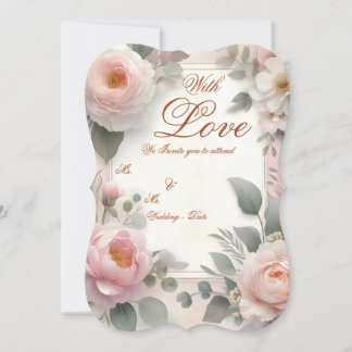 ロマンチックな庭園の結婚式