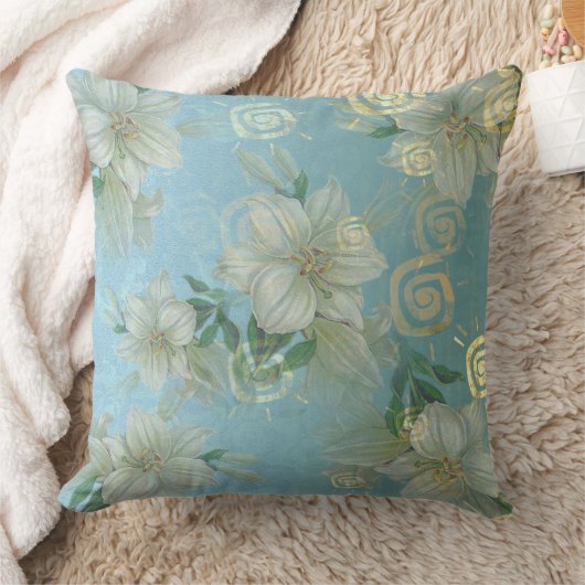 ロマンチックな庭園 – 枕 (ブランケット)