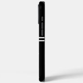 ロマンチックな引用文とカップルの懐中電灯 Case-Mate iPhoneケース (裏面 / 左)