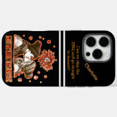 ロマンチックな引用文とカップルの懐中電灯 Case-Mate iPhoneケース (裏面 (横))