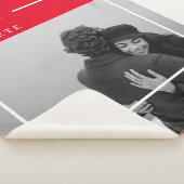 ロマンチックな引用文と写真 |バレンタインのプレゼント シェルパブランケット (3/4)