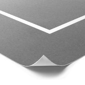 ロマンチックな引用文と写真 |バレンタインのプレゼント ポスター (角)