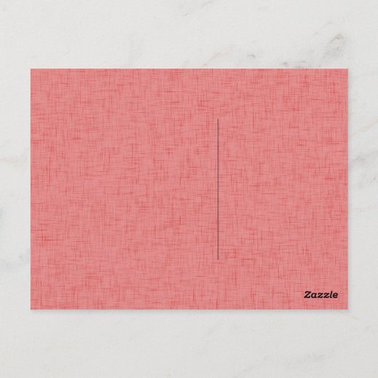 ロマンチックな引用文 ポストカード (裏面)