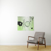 ロマンチックな恋人の風景モダン都市 タペストリー (インサイチュ(横))