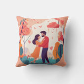 『ロマンチックな恋物語』 クッション (裏面)