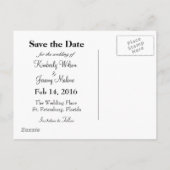 ロマンチックな愛がデートを救う 案内ポストカード (裏面)