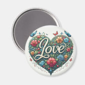 ロマンチックな愛の磁石 マグネット (正面/裏面)
