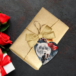 ロマンチックな愛オンクラウドナインの結婚おとぎ フェイバータグ