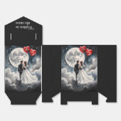 ロマンチックな愛オンクラウドナインの結婚おとぎ フェイバーボックス (見開き)