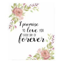 ロマンチックな愛引用文水色ピンクの花シック