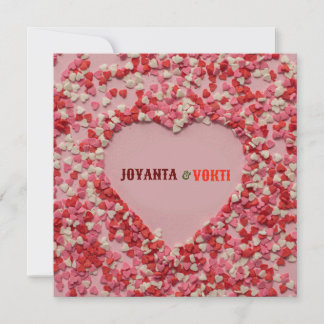 ロマンチックな愛Joyanta & Vokti赤いマルーン色
