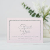 ロマンチックな感謝カード 招待状 (スタンド正面)