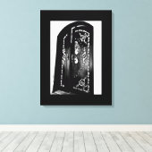 ロマンチックな扉 キャンバスプリント (インサイチュ (ウッドフロア))