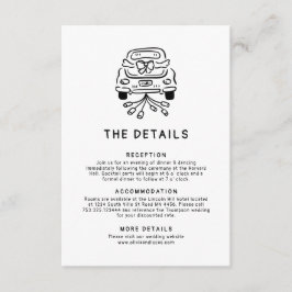 ロマンチックな手お洒落引き結婚の詳細 エンクロージャーカード