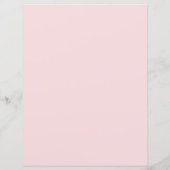 ロマンチックな手書きスクラップブック紙 (裏面)