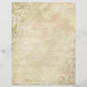 ロマンチックな手書きスクラップブック紙 (正面)