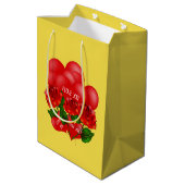 ロマンチックな抱き枕 ミディアムペーパーバッグ (裏面アングル)