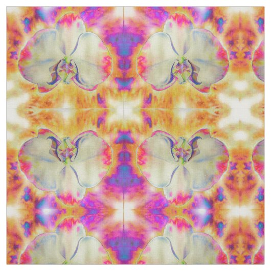 ロマンチックな抽象芸術ランの絵画水色 ファブリック (見本)