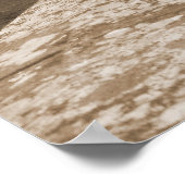 ロマンチックな散歩道 ポスター (角)