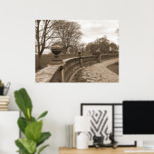 ロマンチックな散歩道 ポスター (ホームオフィス)