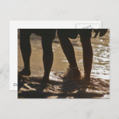 ロマンチックな散歩 ポストカード (正面/裏面)