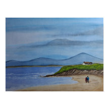 ロマンチックな日のビーチ