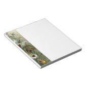 ロマンチックな日付は多彩な上品rsvpの活気付きます ノートパッド (アングル)