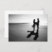 ロマンチックな日付を結婚保存する セーブザデート (正面/裏面)