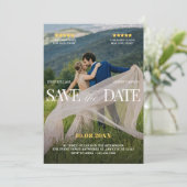 ロマンチックな映画のような結婚式 セーブザデート (スタンド正面)