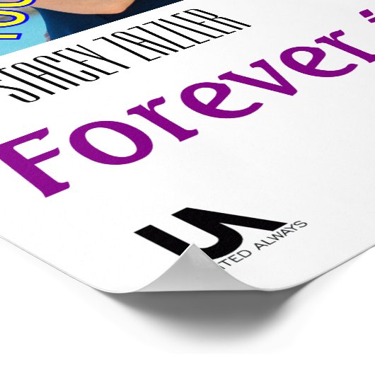 ロマンチックな映画のポカスタマイズポスターよ！ ポスター (角)