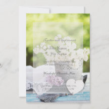 ロマンチックな春フラワーフローラ結婚薄紫