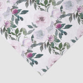 ロマンチックな春花模様ウォーターカラーティッシュペーパー 薄葉紙 (詳細)