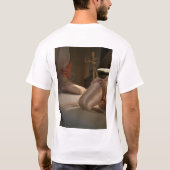 ロマンチックな時 Tシャツ (裏面)
