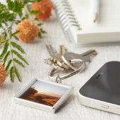 ロマンチックな景色1860年 キーホルダー (側面)