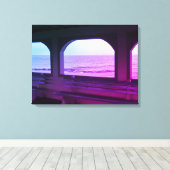 ロマンチックな景色 キャンバスプリント (インサイチュ (ウッドフロア))