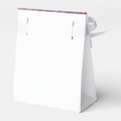 ロマンチックな書道結婚藤 フェイバーボックス (裏面サイド)