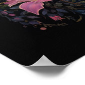 ロマンチックな月光の庭 ポスター (角)